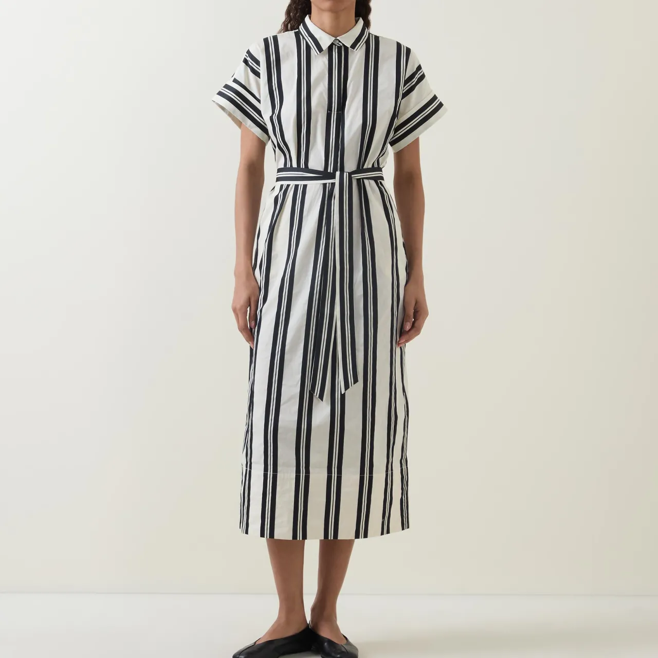 New Bala Striped Shirt Dress Women Dresses