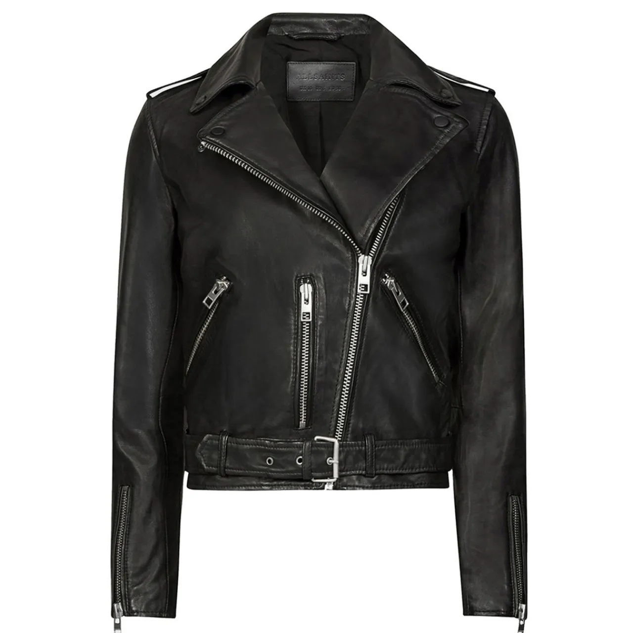 Discount Balfern Leather Biker Jacket Women Coats & Jackets