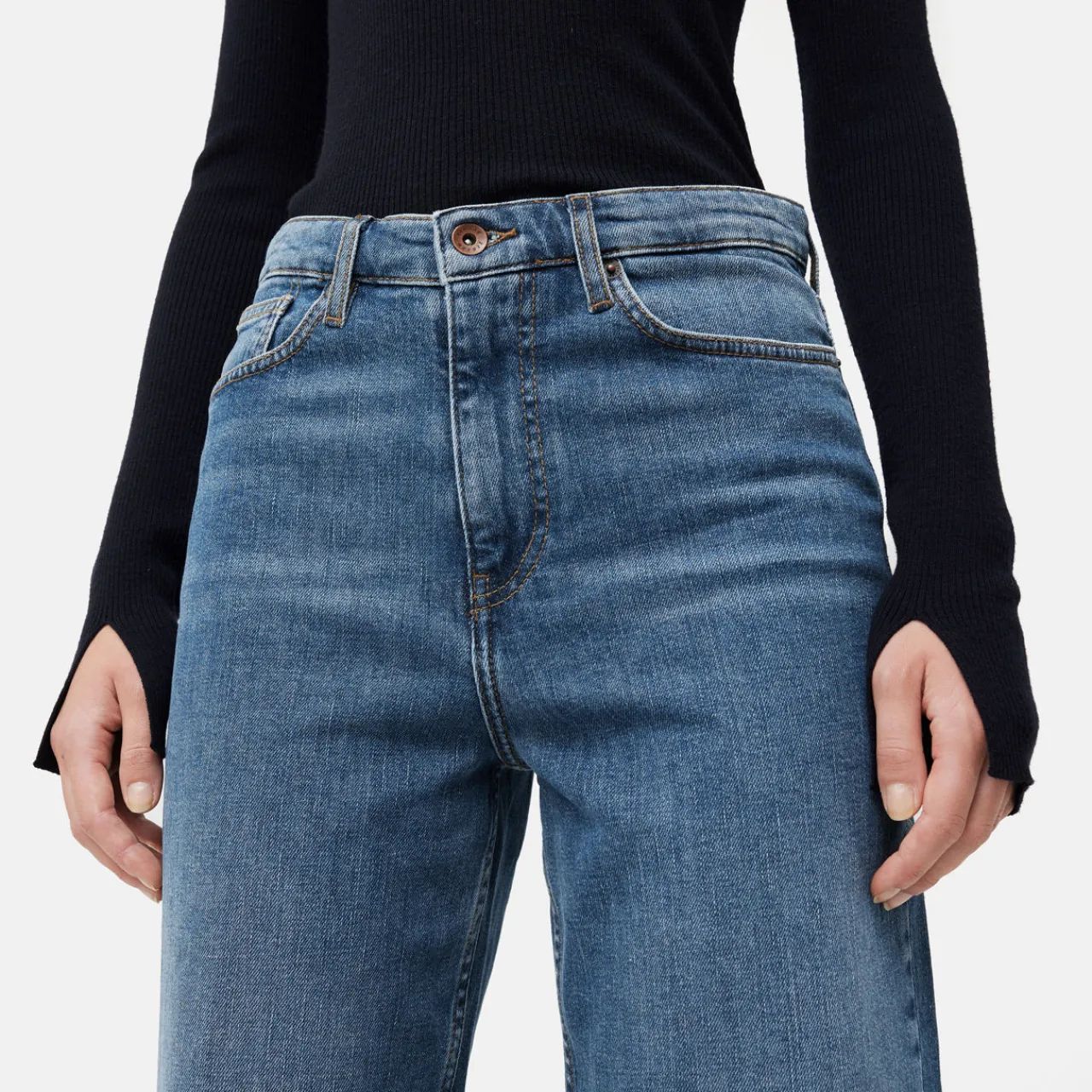 Best Balfour Wide-Leg Jeans Women Denim