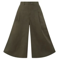 Outlet Ballari Cropped Wide Leg Trousers Women Trousers & Shorts
