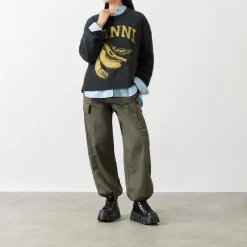 Discount Banana Logo Knit Sweater Women Sweaters & Cardigans