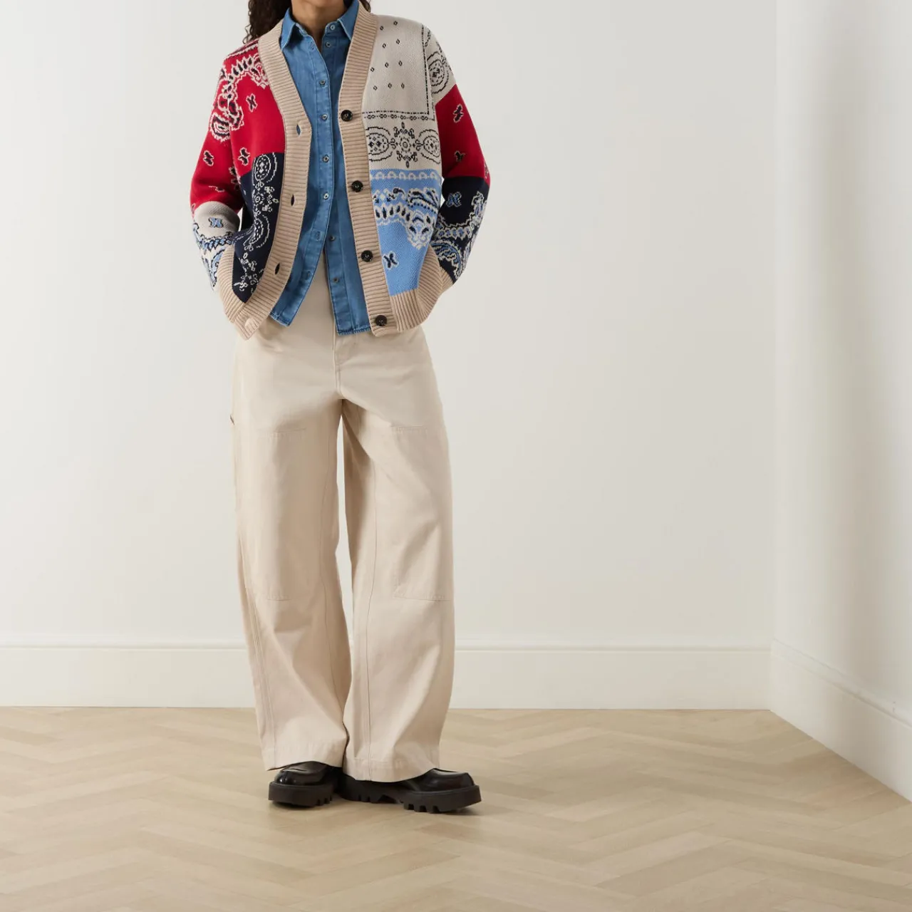 Hot Baobab Bandana Cardigan Women Sweaters & Cardigans