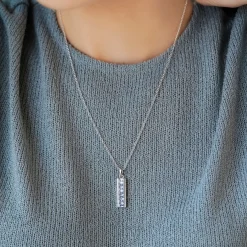 Sale Bar Pendant Necklace Women Charms
