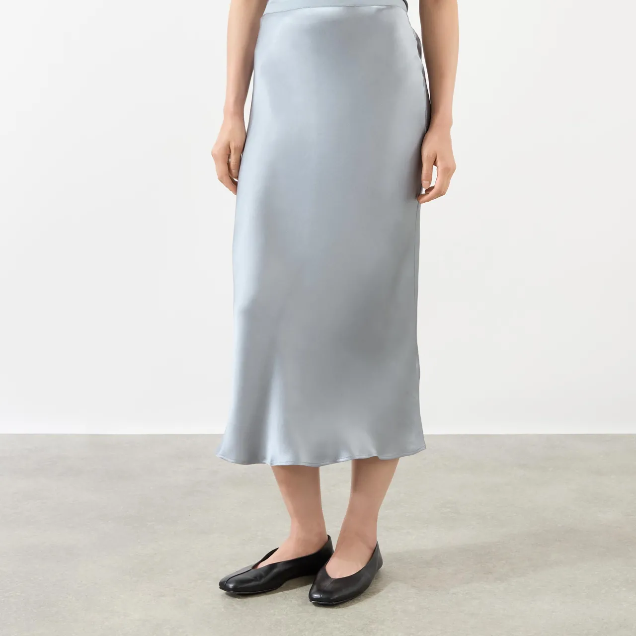 Hot Bar Silk Slip Skirt Women Skirts
