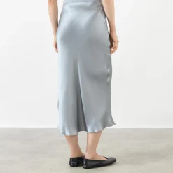 Hot Bar Silk Slip Skirt Women Skirts