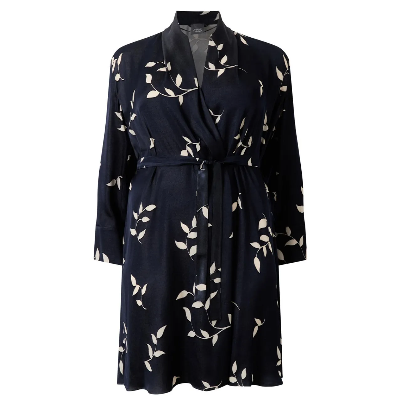 Discount Battage Leaf Belted Cardigan Women Tops