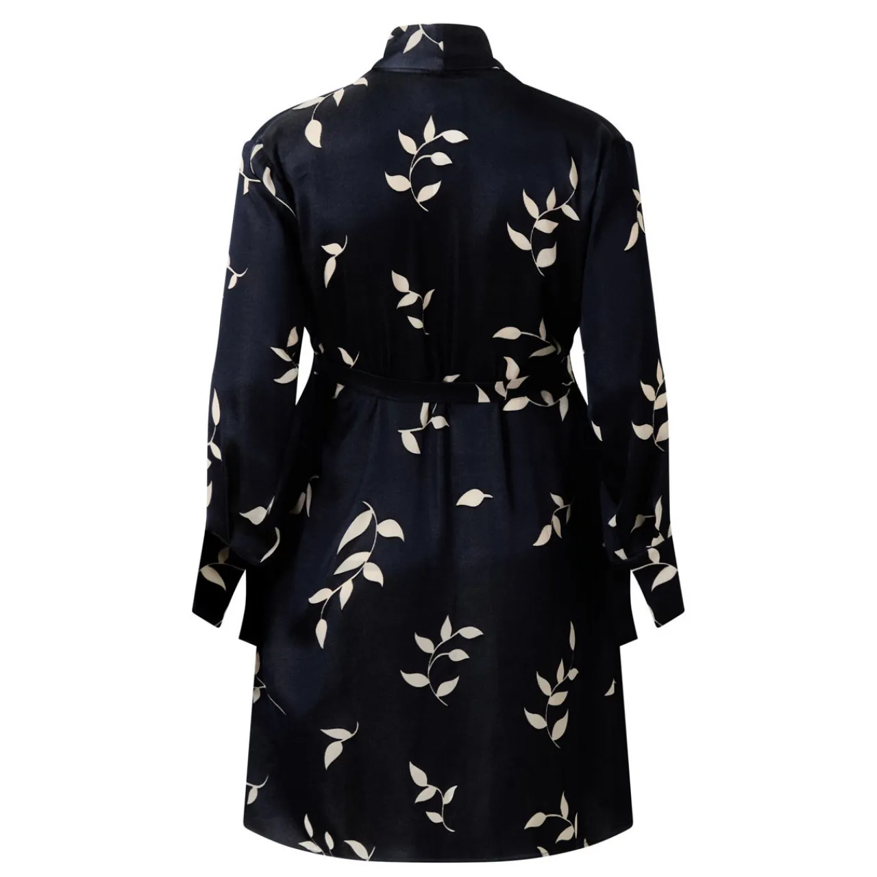 Discount Battage Leaf Belted Cardigan Women Tops