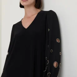 Sale Bead Embellished Blouse Women Tops