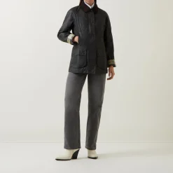 New Beadnell Wax Jacket Women Coats & Jackets