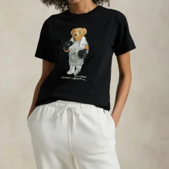 Bear Boxing Gloves T-Shirt Women Tops
