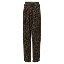 Hot Becca Leopard Wide Leg Trousers Women Trousers & Shorts