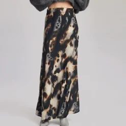 Sale Behka Printed High-Rise Skirt Women Skirts