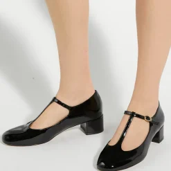 Outlet Believable Block Heel Mary Janes Women Heels