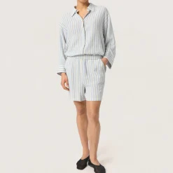 Hot Belira Striped Regular Fit Shorts Women Trousers & Shorts