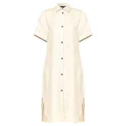 Outlet Bella Linen Shirt Dress Women Dresses