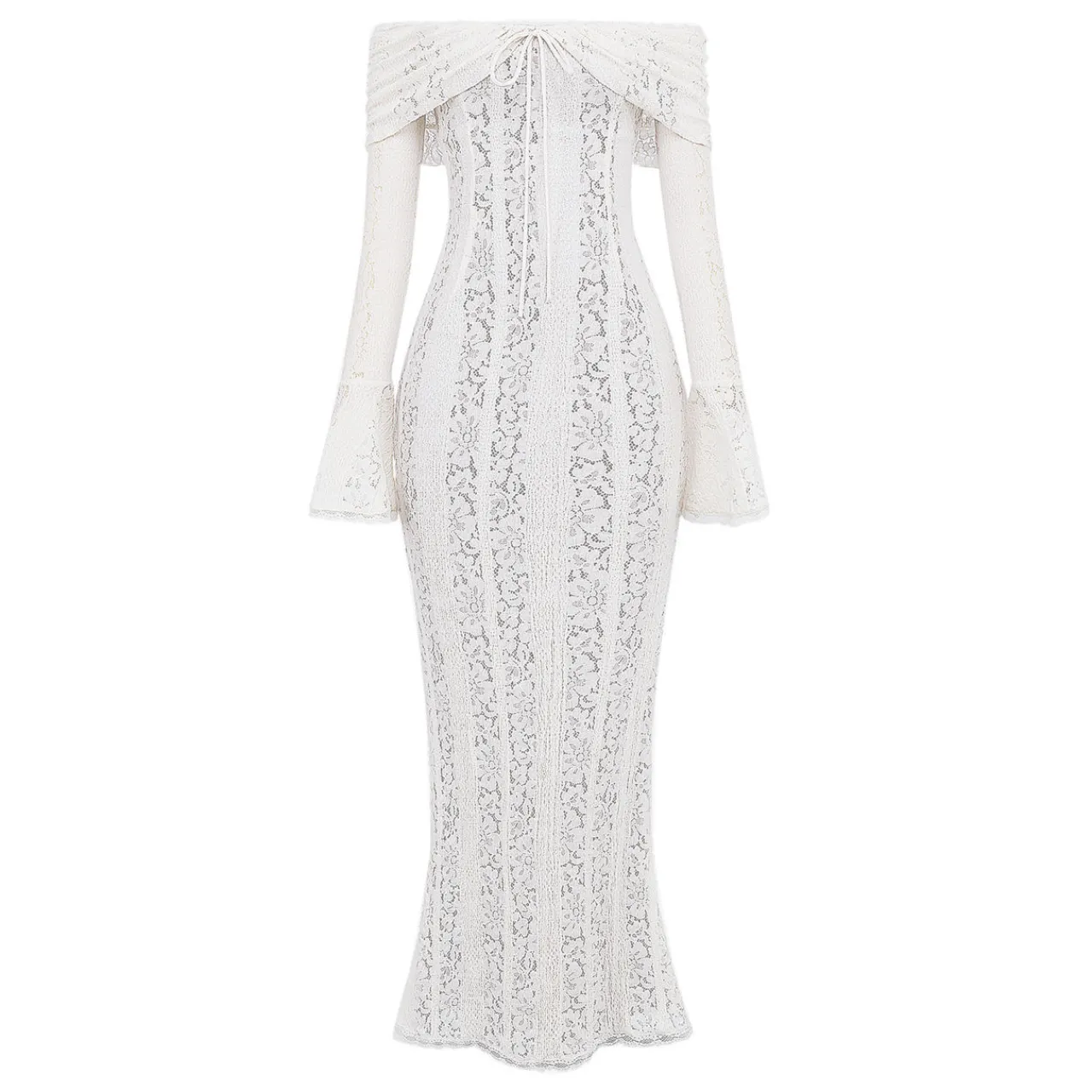 Sale Belle Lace Maxi Dress Women Dresses
