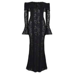 Online Belle Off-The-Shoulder Lace Dress Women Dresses