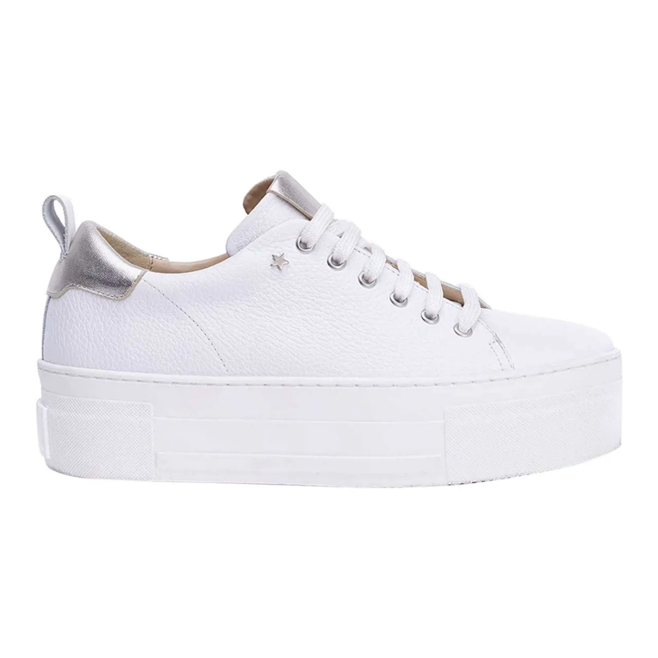New Belle Platform Lace-Up Trainers Women Trainers