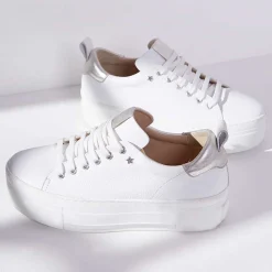 New Belle Platform Lace-Up Trainers Women Trainers