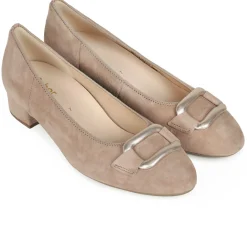 Discount Benji Buckle Courts Women Heels