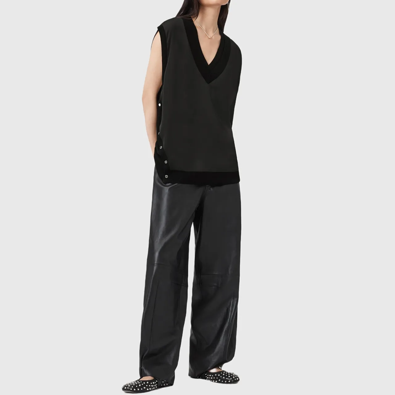 Sale Bern Stud Vest Women Sweaters & Cardigans