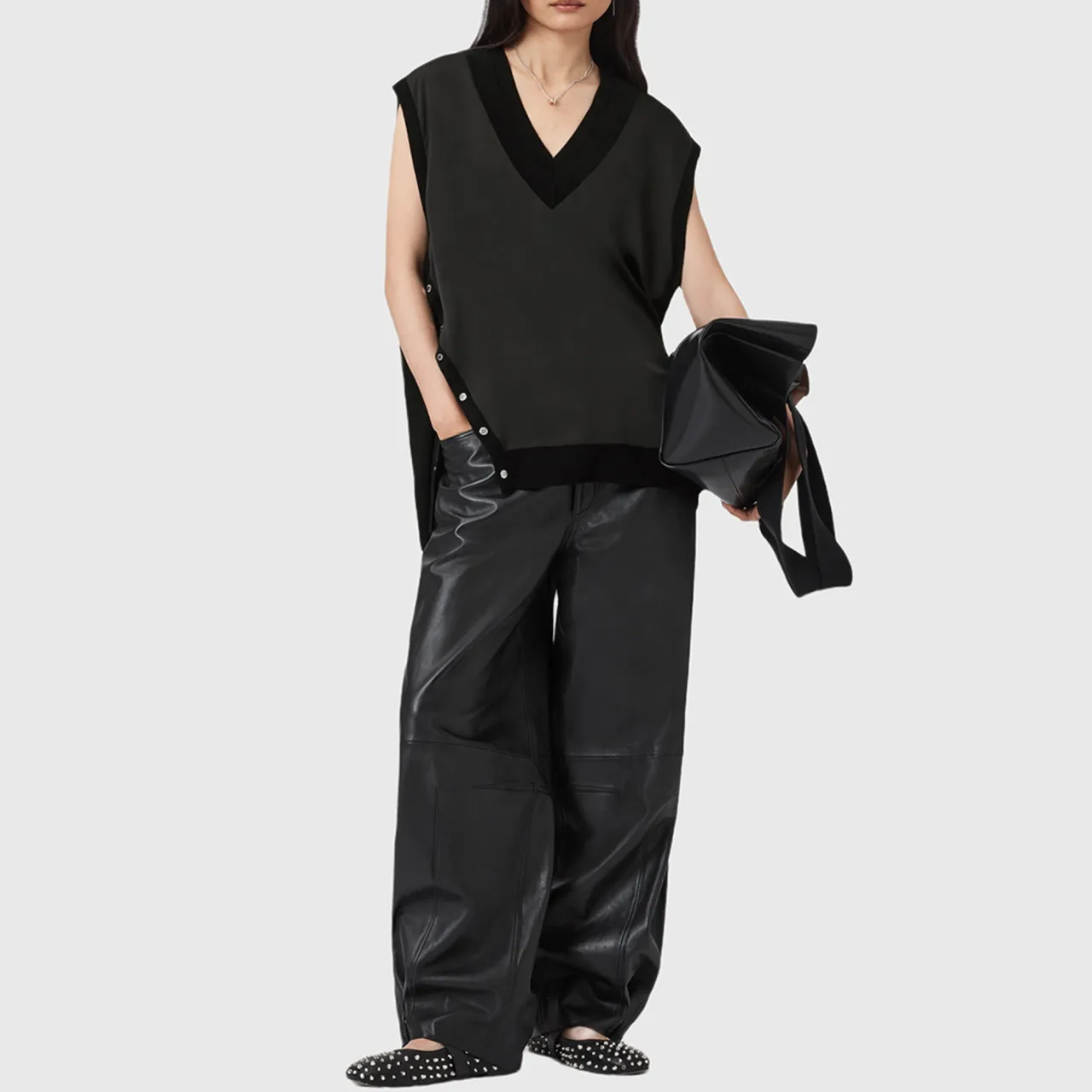Sale Bern Stud Vest Women Sweaters & Cardigans