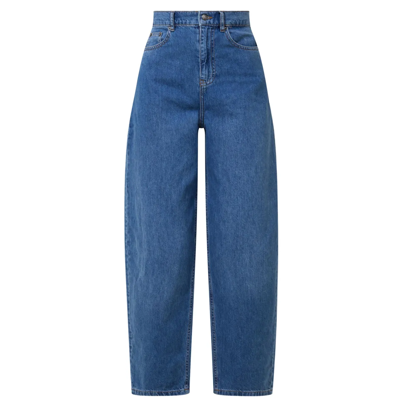 Outlet Bila High-Rise Balloon Leg Jeans Women Denim
