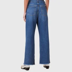 Best Blake Studded Wide Leg Jeans Women Denim