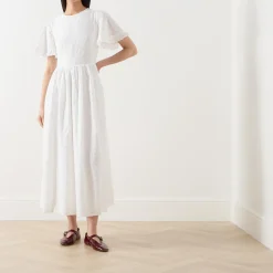 Outlet Blanca Broderie Anglaise Dress Women Dresses