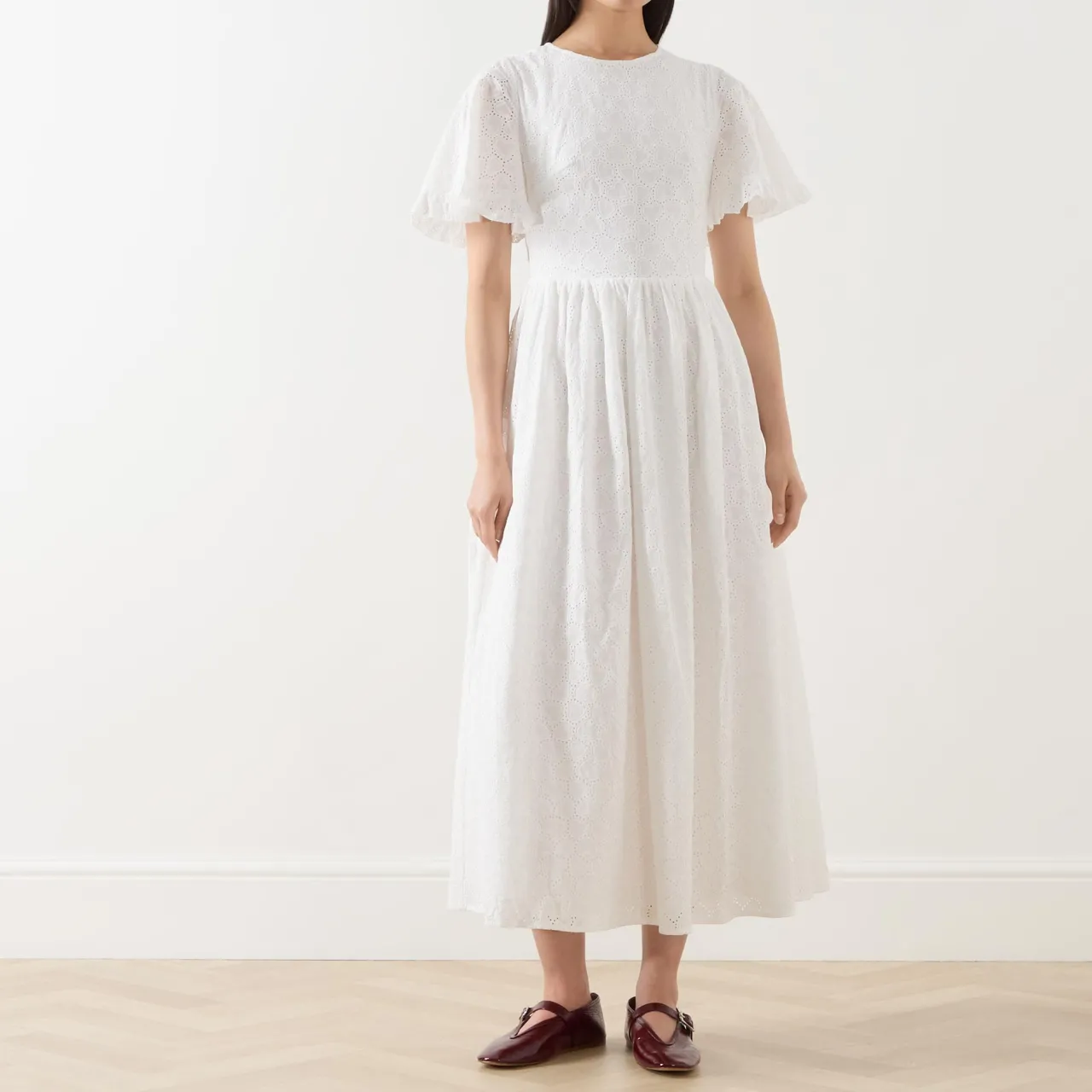 Outlet Blanca Broderie Anglaise Dress Women Dresses