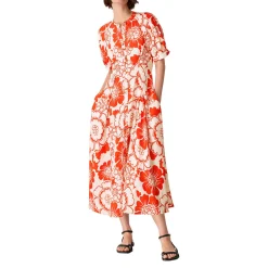 Hot Bloom Floral Shirt Dress Women Dresses