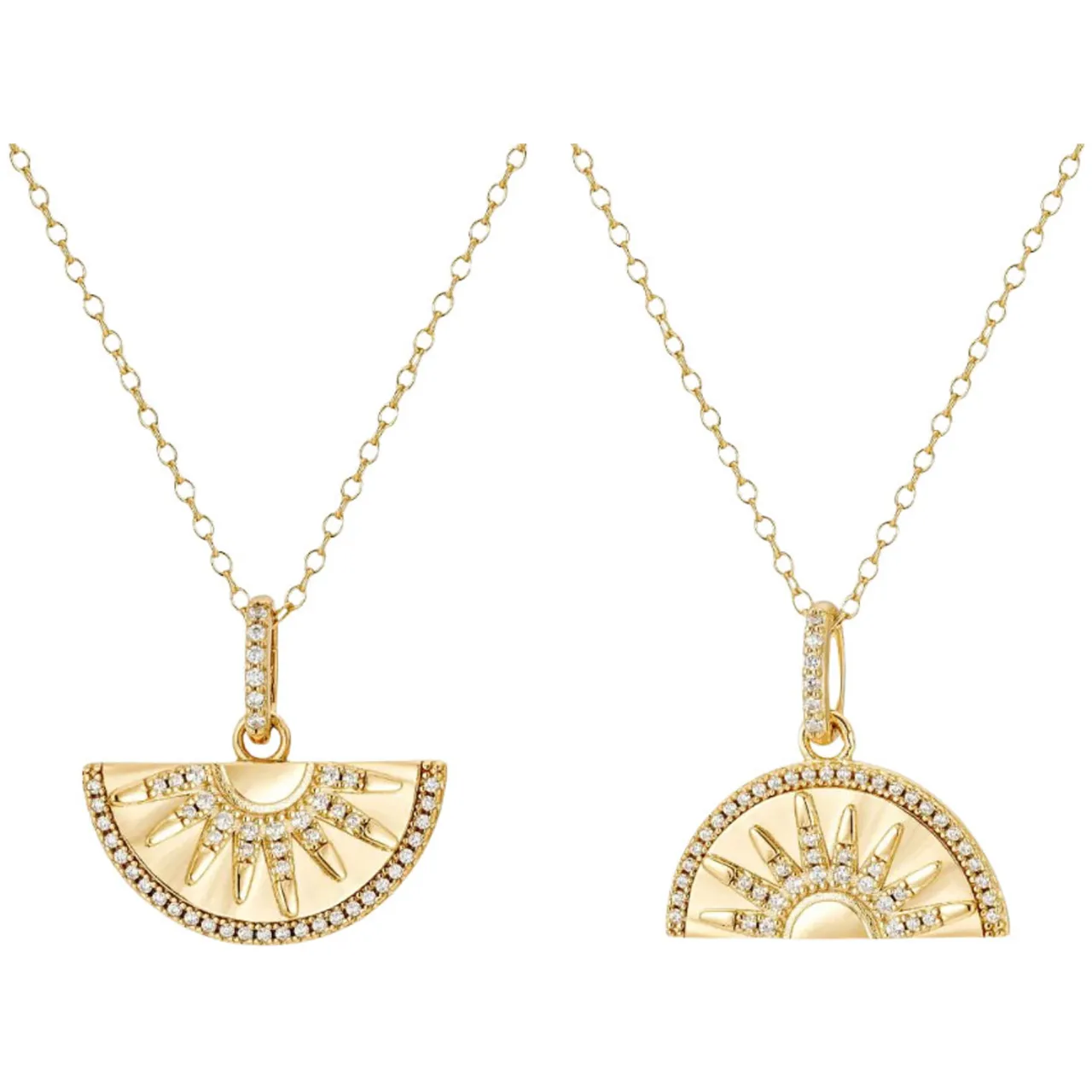 New Bonded by Sunlight Necklace, Set of Two Women Necklaces