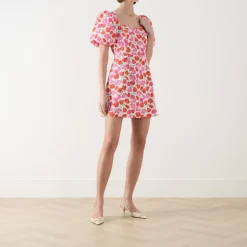 Hot Bonnie Floral Mini Dress Women Dresses