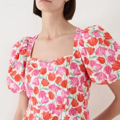 Hot Bonnie Floral Mini Dress Women Dresses