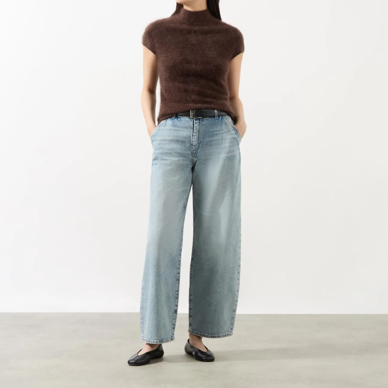 Online Bonnie High-Rise Wide Leg Jeans Women Denim