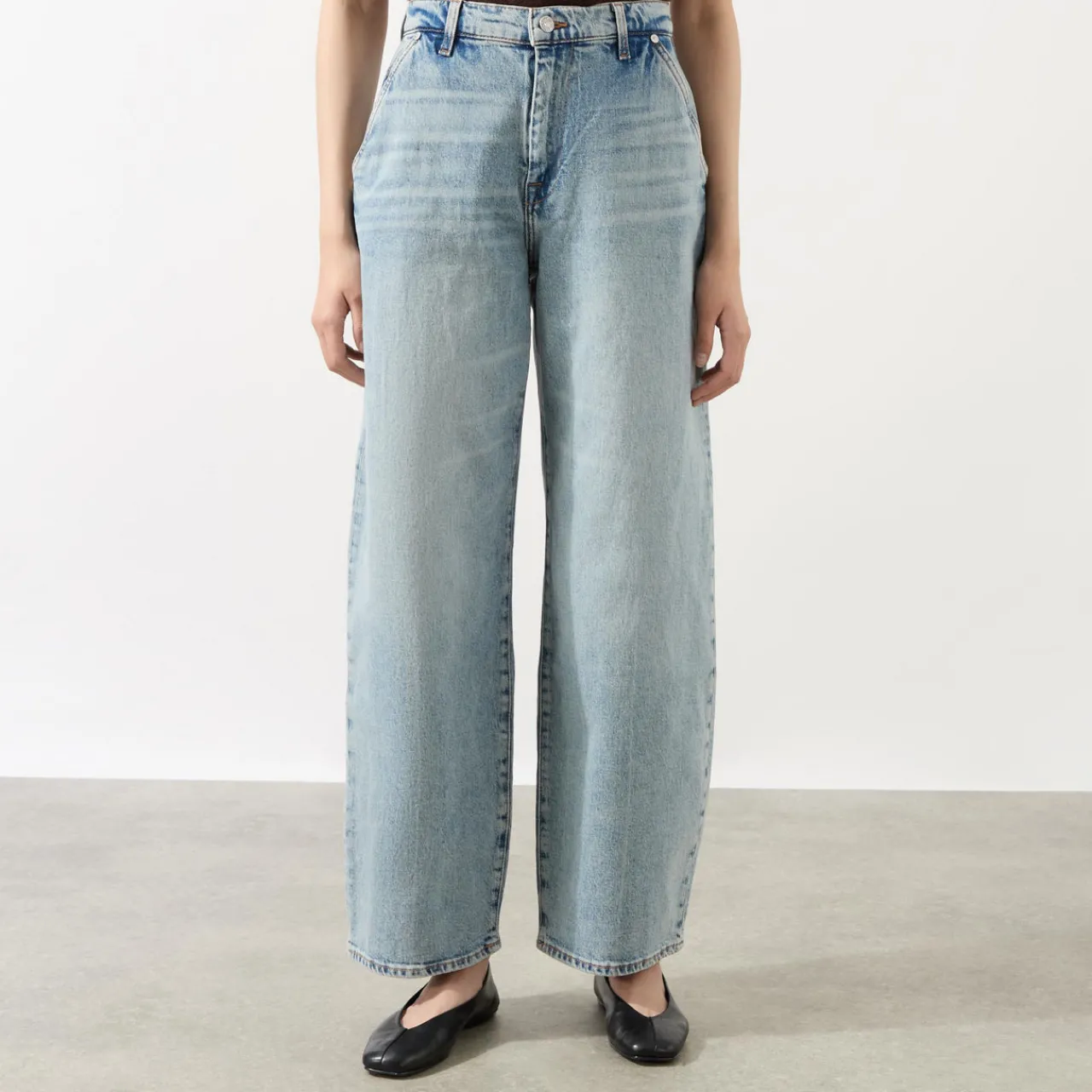 Online Bonnie High-Rise Wide Leg Jeans Women Denim