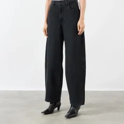 Sale Bonnie Tapered Wide Leg Jeans Women Denim