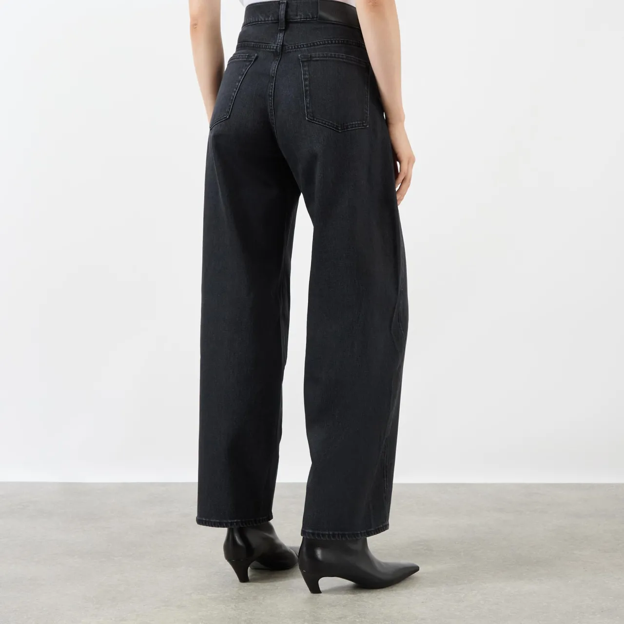 Sale Bonnie Tapered Wide Leg Jeans Women Denim