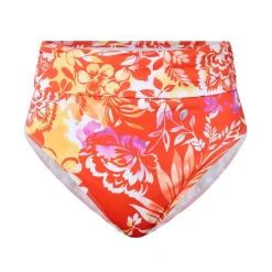 New Border Pareo High-Rise Floral Bikini Bottoms Women Swimwear & Beachwear