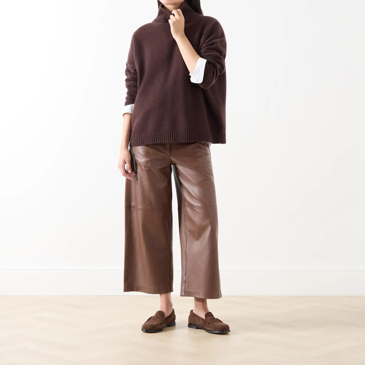 Best Borgia Knit Turtleneck Women Sweaters & Cardigans