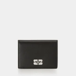 Best Bou Logo Flap Wallet Women Wallets
