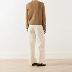 Bouclé Knitted Cardigan Women Sweaters & Cardigans
