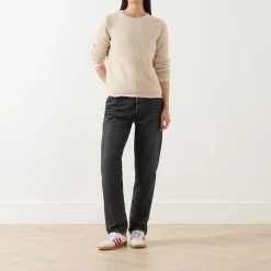 Best Bouclé Knitted Sweater Women Sweaters & Cardigans