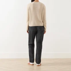Best Bouclé Knitted Sweater Women Sweaters & Cardigans