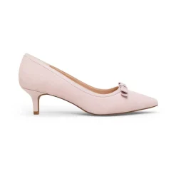 Clearance Bow Kitten Heel Courts Women Heels