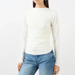 Outlet Bray Ruched Long-Sleeved Top Women Tops