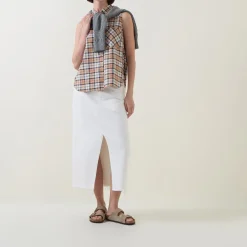 Bredon Checked Shirt Women Tops