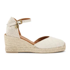 Sale Brixton Quilted Espadrille Wedges Women Heels