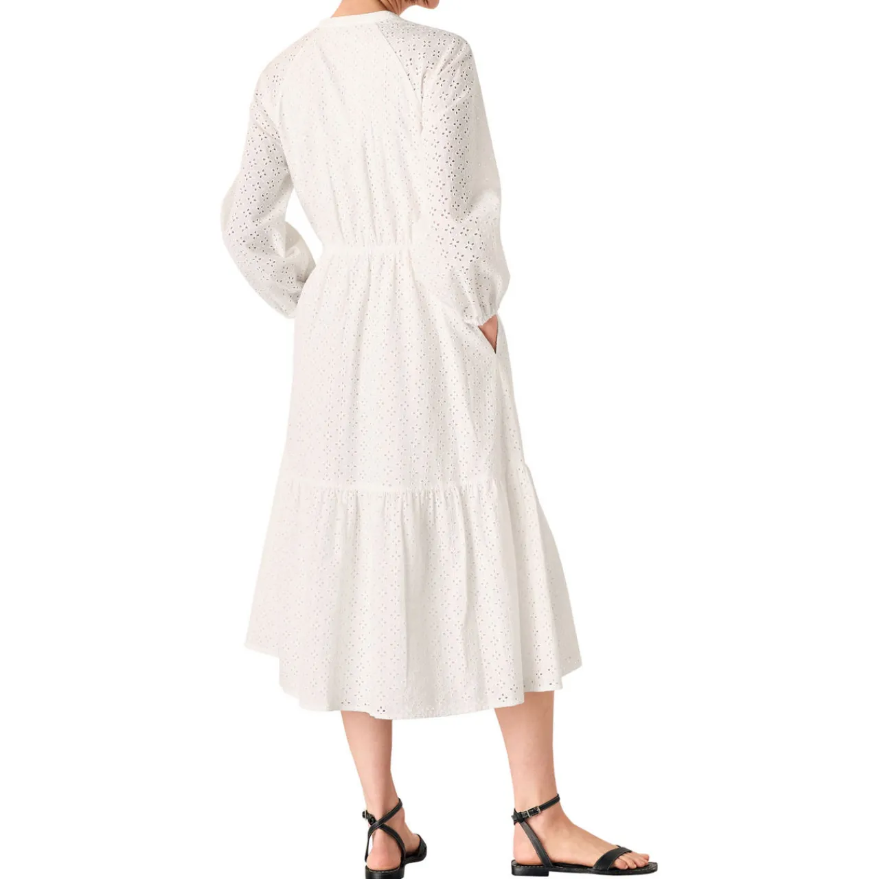 Online Broderie Shirt Dress Women Dresses