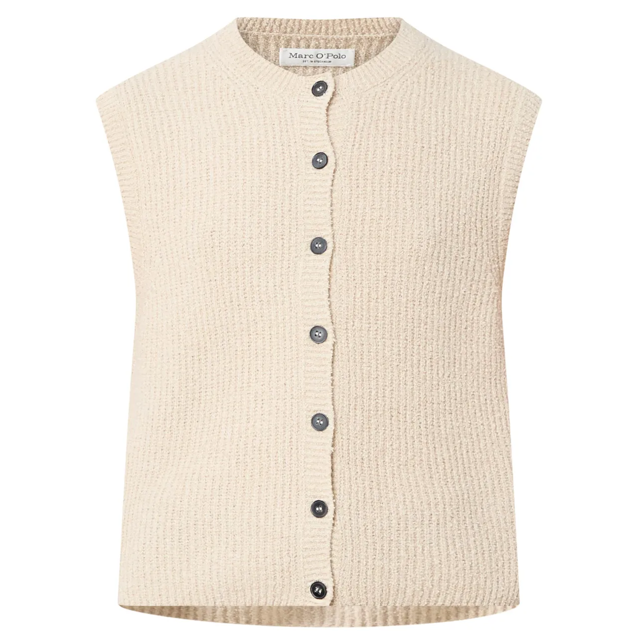 Online Button-Down Knitted Vest Women Sweaters & Cardigans